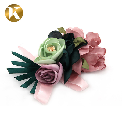 Cluster Colour Decorative Shoe Clips 85*110mm With Hanging Plating