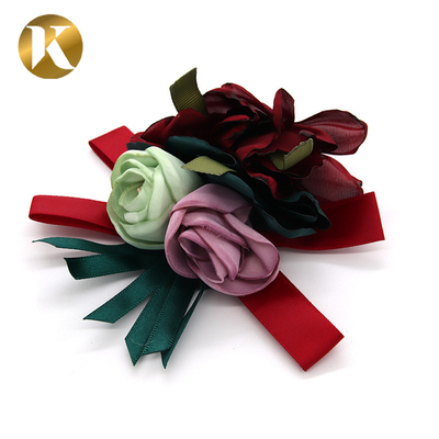 Cluster Colour Decorative Shoe Clips 85*110mm With Hanging Plating
