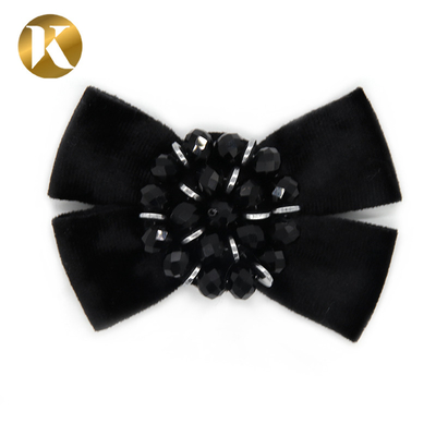 Hanging Plating Fashion Decorative Shoe Clips Horsehair - Like Bow Shape