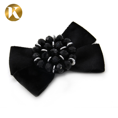 Hanging Plating Fashion Decorative Shoe Clips Horsehair - Like Bow Shape