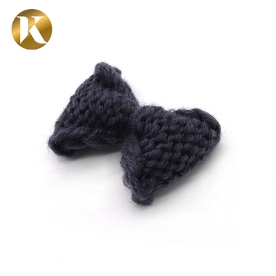75*45mm Decorative Shoe Clips BOW Style Woollen Yarn Material