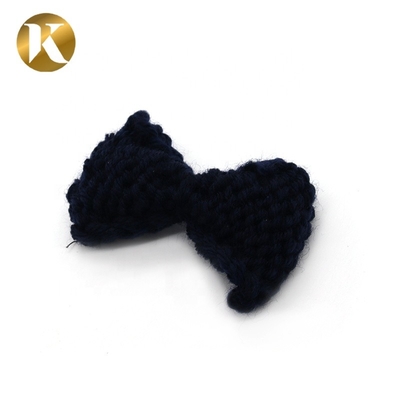 75*45mm Decorative Shoe Clips BOW Style Woollen Yarn Material