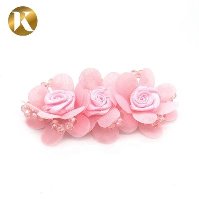 Multi - Color Decorative Diy Shoe Clips Bonded Leather Style For Child