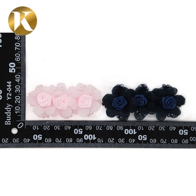 Multi - Color Decorative Diy Shoe Clips Bonded Leather Style For Child
