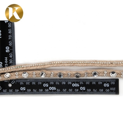 Custom Decorative Handmade Rope 1000mm Size Fashion Style For Shoe
