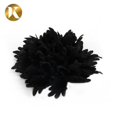 Ladies Custom Fashion Shoe Decoration 80*80mm Special Cloth Material
