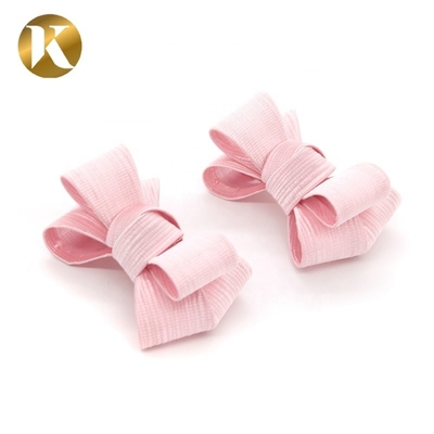 Butterfly Fashion Shoe Decoration 80mm*45mm Special Cloth Material