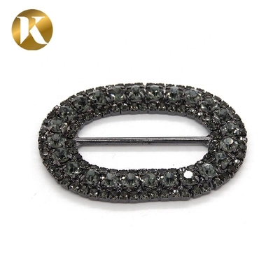 Crystal Metal Pin Shoes Decoration Accessories 45mm*33mm Fashion Style