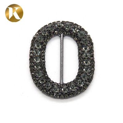 Crystal Metal Pin Shoes Decoration Accessories 45mm*33mm Fashion Style
