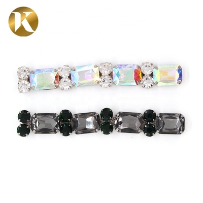 Promotion Fashion Jewelry Rhinestone Shoe Buckles 105mm*15mm Size