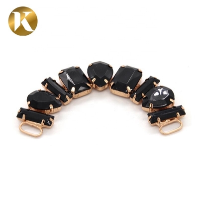 Hanging Plating Women Shoe Tassel Chain Jewelry Decoration SGS Approva
