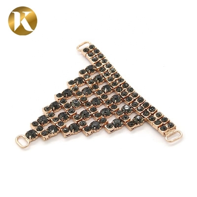 Popular Metal Shoe Buckle Chain 95mm*75mm With Hanging Plat