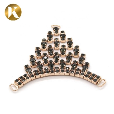 Popular Metal Shoe Buckle Chain 95mm*75mm With Hanging Plat