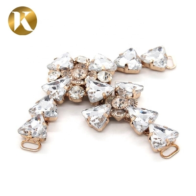T Style Buckle Women'S Shoe Accessories Beautiful Design 110mm*90mm Size