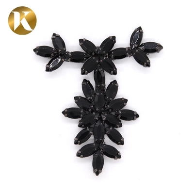 Jewelry Decoration	T Shape Metal Shoe Buckles Black / Gold Multi Color