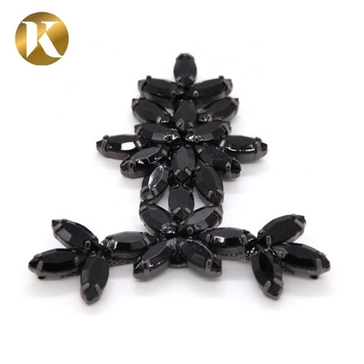 Jewelry Decoration	T Shape Metal Shoe Buckles Black / Gold Multi Color
