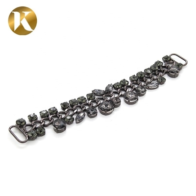 New Design Shoe Crystals Decorations Jewelry Chain Buckle For Women
