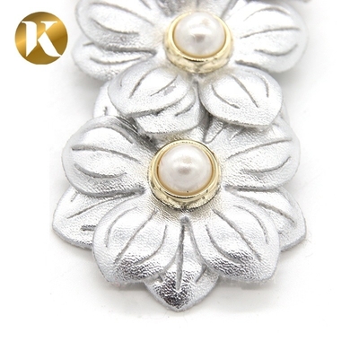 Wenzhou Kml Wholesale custom handmade flower fashion special cloth shoe buckle accessories