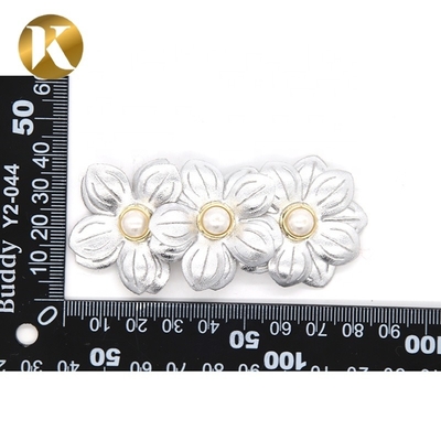 Wenzhou Kml Wholesale custom handmade flower fashion special cloth shoe buckle accessories