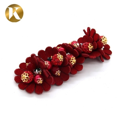 Custom Handmade Ladies Shoe Flower Decoration Europe And America Style
