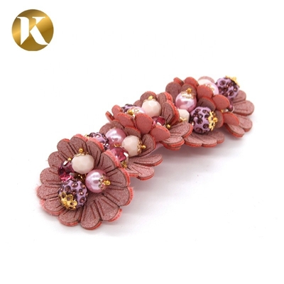Custom Handmade Ladies Shoe Flower Decoration Europe And America Style