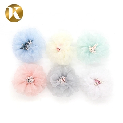 Fashion Style Shoe Lace Flowers With Special Cloth Material For Women