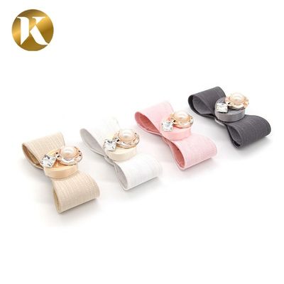 2026 showbowFashion Style Ladies Shoes Clip Accessories Butterfly Knot Shape
