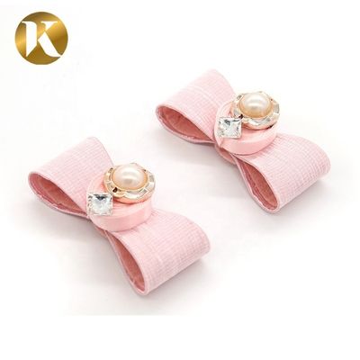 2026 showbowFashion Style Ladies Shoes Clip Accessories Butterfly Knot Shape