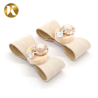 2026 showbowFashion Style Ladies Shoes Clip Accessories Butterfly Knot Shape