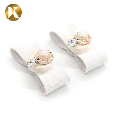 2026 showbowFashion Style Ladies Shoes Clip Accessories Butterfly Knot Shape