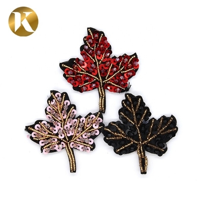 Stylish High Heel Buckle Replacement Leaf Shape Special Cloth Material