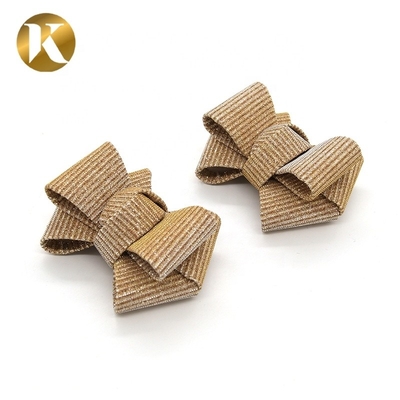 Europe / America Style Decorative Shoe Clips Special Cloth Material
