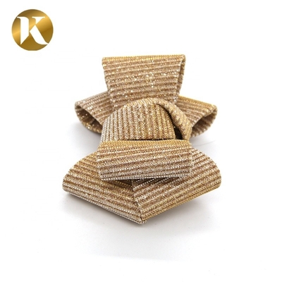 Europe / America Style Decorative Shoe Clips Special Cloth Material