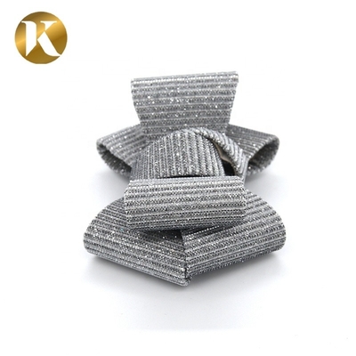 Europe / America Style Decorative Shoe Clips Special Cloth Material