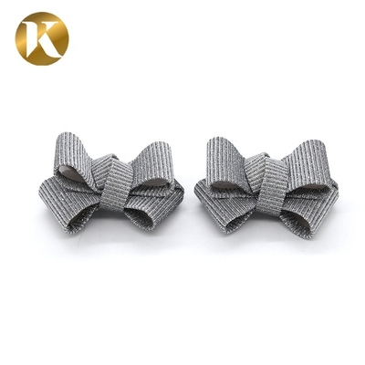 Europe / America Style Decorative Shoe Clips Special Cloth Material