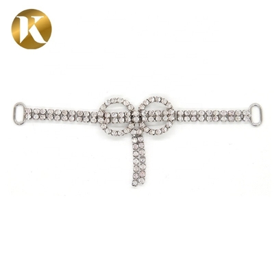 Fashion Style T Shape Metal Shoe Buckles 115mm*40mm SGS Certification