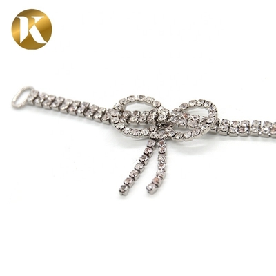 Fashion Style T Shape Metal Shoe Buckles 115mm*40mm SGS Certification