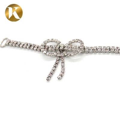 Fashion Style T Shape Metal Shoe Buckles 115mm*40mm SGS Certification