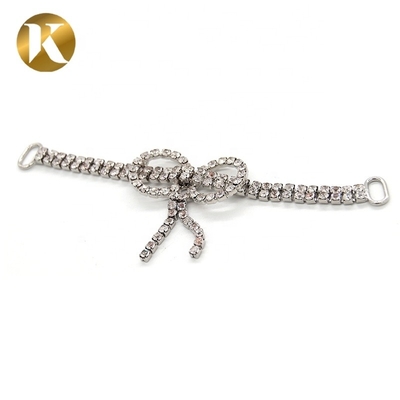 Fashion Style T Shape Metal Shoe Buckles 115mm*40mm SGS Certification