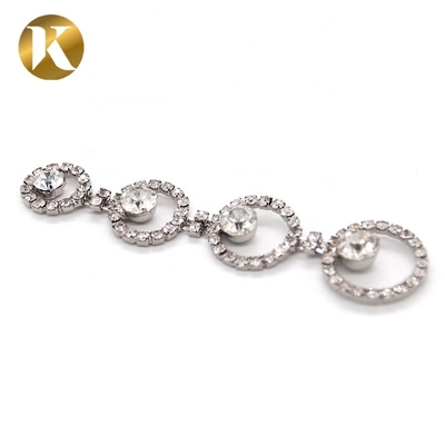 Popular Woman Shoes Decoration Accessories Round Shaped Chain Buckle