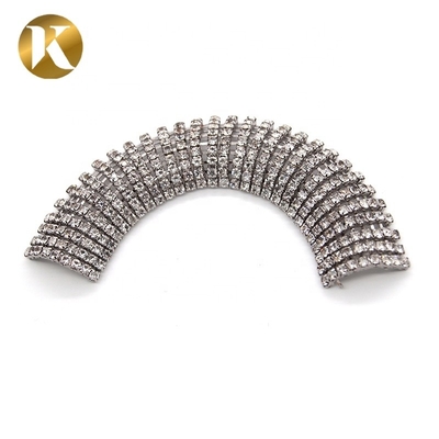 Zinc Alloy Fashion Shoe Decoration Customization Service For Lady Sandals