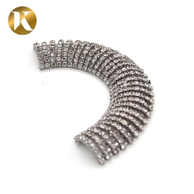Zinc Alloy Fashion Shoe Decoration Customization Service For Lady Sandals