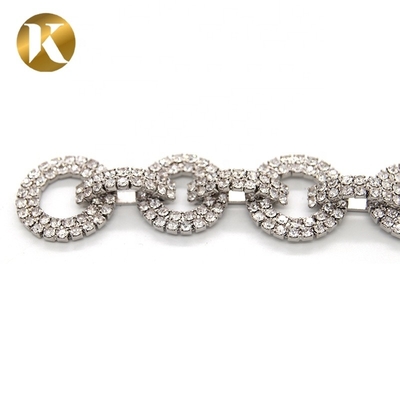 Fashion Elegant Crystal Bridal Shoe Clips 90mm*20mm Rhinestone Decoration