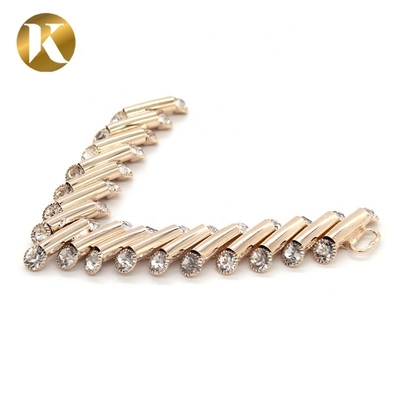 V Shape Classic Antique Shoe Clips 75mm*95mm With Customization Service