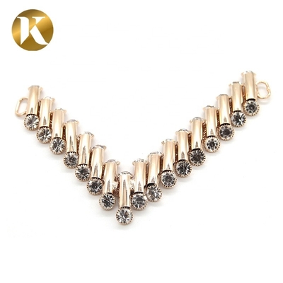 V Shape Classic Antique Shoe Clips 75mm*95mm With Customization Service