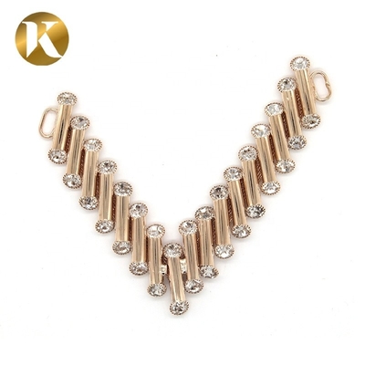 V Shape Classic Antique Shoe Clips 75mm*95mm With Customization Service