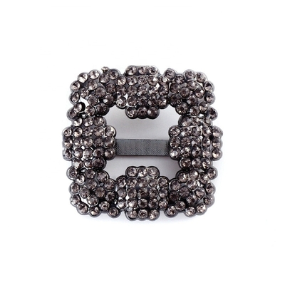 New Style 35mm Crystal Shoe Buckles Vintage Style For Shoes / Bags / Clothes