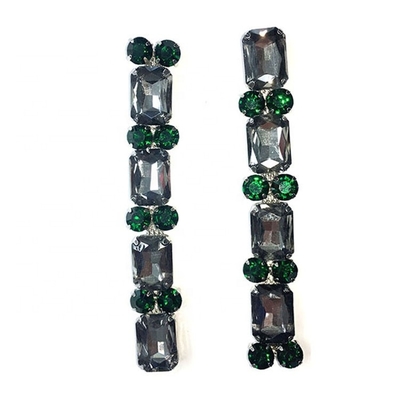Europe Style High Heel Ornament , Shoe Crystal Buckles For Ladies