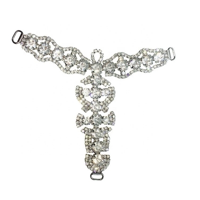 New Style T Shape Metal Shoe Buckles 10.4cm*9.0cm For Women Shoes
