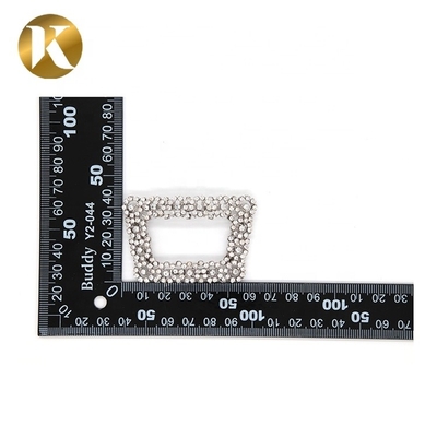 Environmentally Friendly Rhinestone Shoe Clips For Bags / Clothes